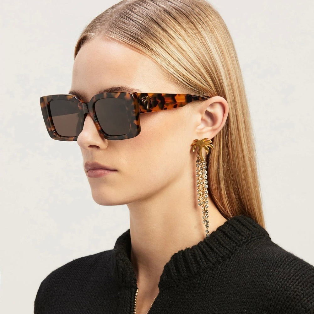 New! PALM ANGELS Sunglasses PERI057 6064, Authentic